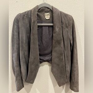 Haute hippie leather jacket